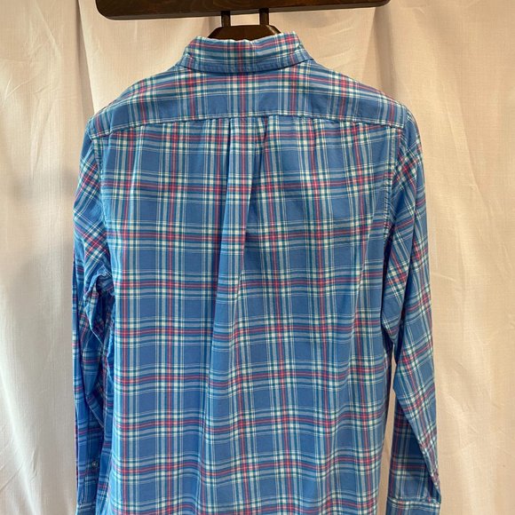 Vineyard Vines Men's Slim Fit Shirt Blue Medium - Picture 4 of 4
